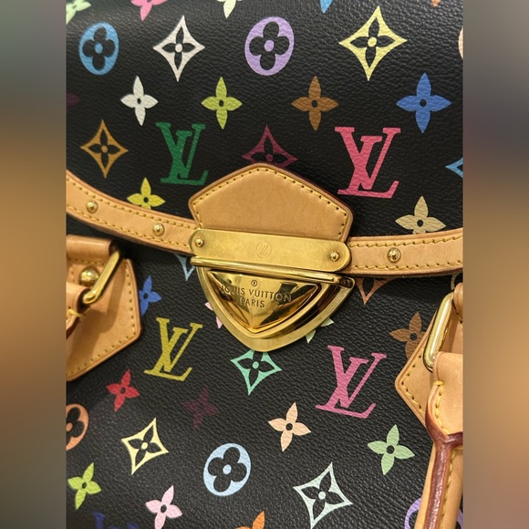Authentic Louis Vuitton Beverly GM – Monogram Multicolor Black - Picture 9 of 12